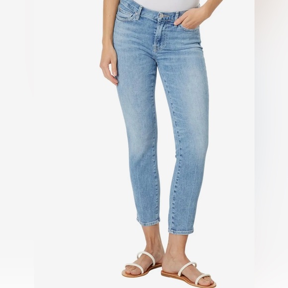 7 FOR ALL MANKIND NWOT Roxanne Ankle Jeans in Bailly - size 24 - Picture 1 of 16